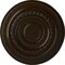 Ekena Millwork Oldham Ceiling Medallion (Fits Canopies up to 8 5/8"), Hand-Painted Bronze, 18"OD x 1 1/4"P CM18OLBZS - alternate 1